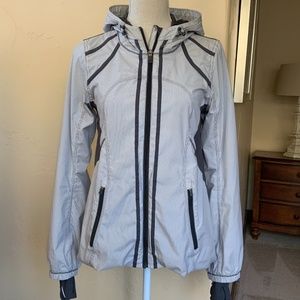 Lululemon Athletica Striped Navy Jacket